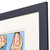 Summer Shucks Framed Oyster Art Set corner close up