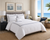 Harborside Home Navy Embroidered Queen Size 3-Piece Duvet Set