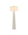 Turbinella White Natural Shell Encrusted Floor Lamp view 2