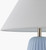 St. Lucia Sky Blue Table Lamp shade