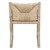  Chatham Seagrass Woven Dining Chair back view 2