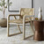 Chatham Seagrass Woven Dining Chair in room angle view