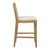 Interbay Cane Woven Counter Stool side view