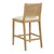 Interbay Cane Woven Counter Stool back view