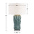 Saint-Tropez Light Blue Glazed Table Lamp measurements