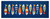 Picket Fish Colorful Wool Hooked Accent Runner
