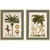 Palm Study I Art Set with Bamboo Frames