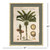 Palm Study I Art Set with Bamboo Frames measurements