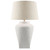 Ocean Mist White Ceramic Table Lamp