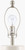 Ocean Mist White Ceramic Table Lamp harp and finial