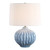 Reef Flow Blue Ceramic Accent Lamp
