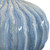 Reef Flow Blue Ceramic Accent Lamp close up