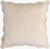 Bristol Navy Blue Velvet Scalloped Edge Pillow