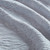 Biscayne Blue Palms Luxury Jacquard 3-Piece Queen Duvet Set close up 2