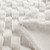 Villa Mar Ivory Faux Fur Throw close up texture