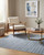 Sandbar Stripes Woven Area Rug lifestyle