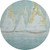 Teal Blue Regatta Sail Boat Area Rug round