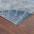 Blue Cove Fan Shell Plush Area Rug corner