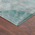 Teal Cove Fan Shell Plush Area Rug corner