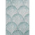 Teal Cove Fan Shell Plush Area Rug