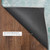 Teal Cove Fan Shell Plush Area Rug backing
