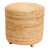Natural Tropics Woven Jute Ottoman 