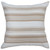 Salt and Dune Striped Pillow