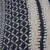 Coronado Textured Navy Blue Stripe 20 x 20 Pillow close up 2