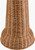 St. Augustine Woven Rattan Floor Lamp base