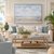 Beyond the Blue Coastal Embellished Canvas Art room example
