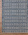 Tidal Drift Navy and White Modern Coastal Rug corner 2