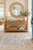 Capri Coast 36 inch Round Shell Inlaid Mirror room example
