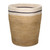 On the Cape Handwoven Striped Seagrass Basket