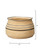 Saltwater Cottage Striped Seagrass Basket measurements