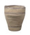 Amalfi Terrace Blue Stripe Handwoven Seagrass Basket