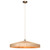 Parasol Natural Raffia Large Pendant Light full length