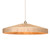 Parasol Natural Raffia Large Pendant Light - light on 