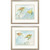 Ocean Roaming Turtles Set of Framed Images