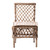 Aristocrat Woven Set of Side Chairs with Cushions front view