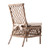 Aristocrat Woven Set of Side Chairs with Cushions back view 1