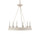 Beach House Whitewash 6-Light Chandelier 3