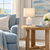 Glossy Bright White Seltzer Accent Lamp room image 1