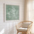 Sage Coral Branches I Art Print on walls
