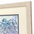 Charming Blue Nautical Life I Set of Two Small Prints close up frame