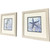 Charming Blue Nautical Life II Set of Two Small Prints angle view