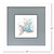 Colorful Sea Life Images Frames in White - Set of Two measurements