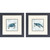 Sea Turtle Swim Framed Set of Art