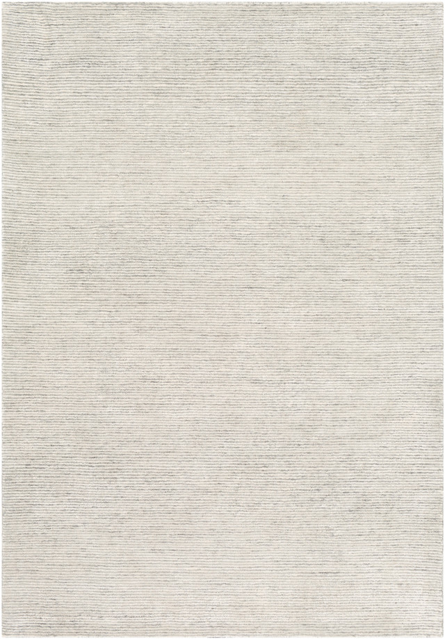Pale Denim Strada Wool and Viscose Rug Caron's Beach House