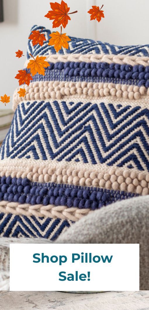Save 15% to 40% on a vibrant collection of throw pillows designed to refresh your beach or lake home.
