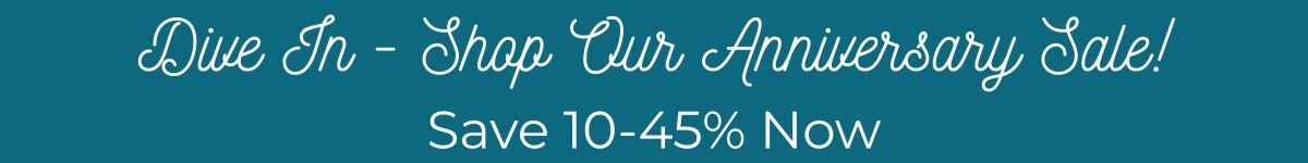 Celebrate our Anniversary Sale with exclusive savings of 15–45% on a curated selection of coastal home decor and furnishings, thoughtfully chosen to elevate seaside-inspired interiors.